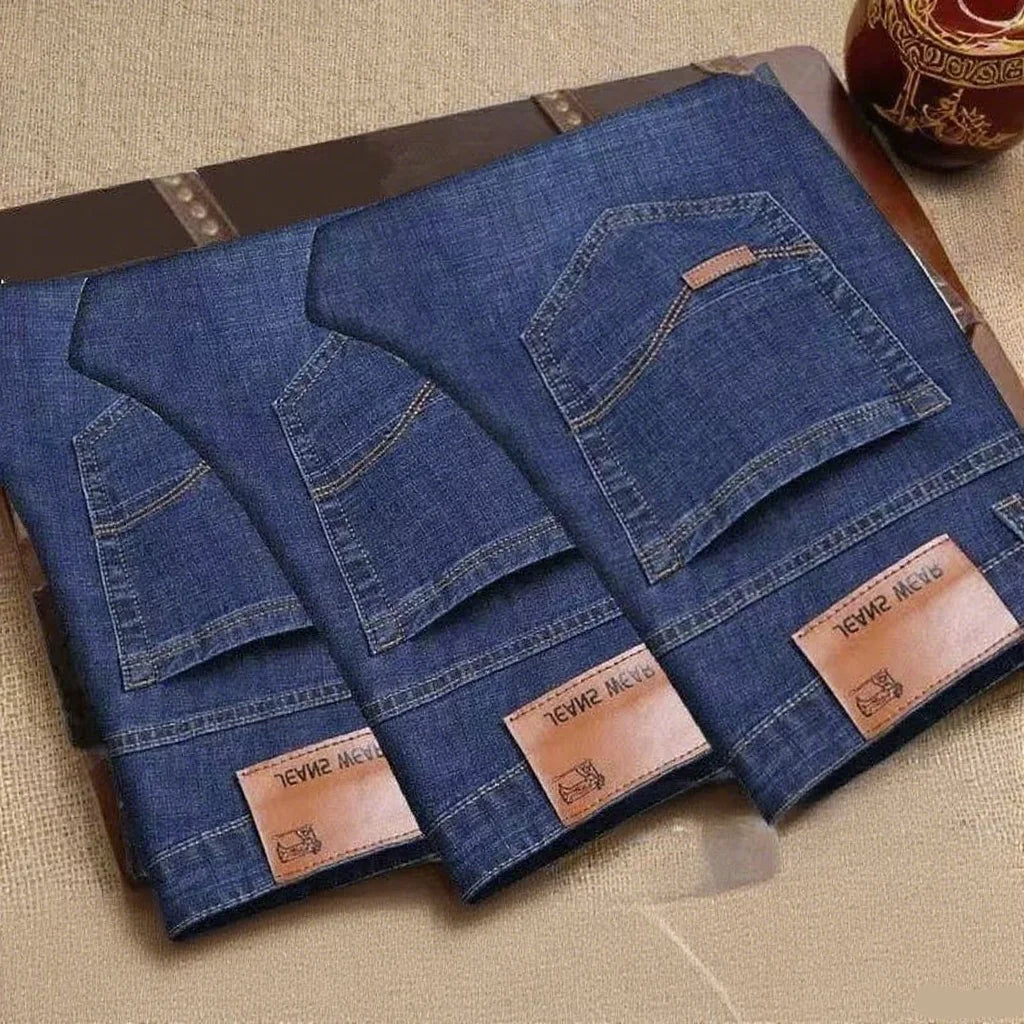 Slim Classic Straight Business Jeans
