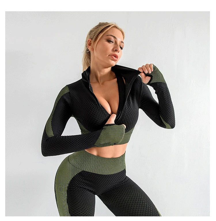 High-Waisted Leggings for Women, Perfect for Yoga and Fitness, Seamless and Peach-Bum Design