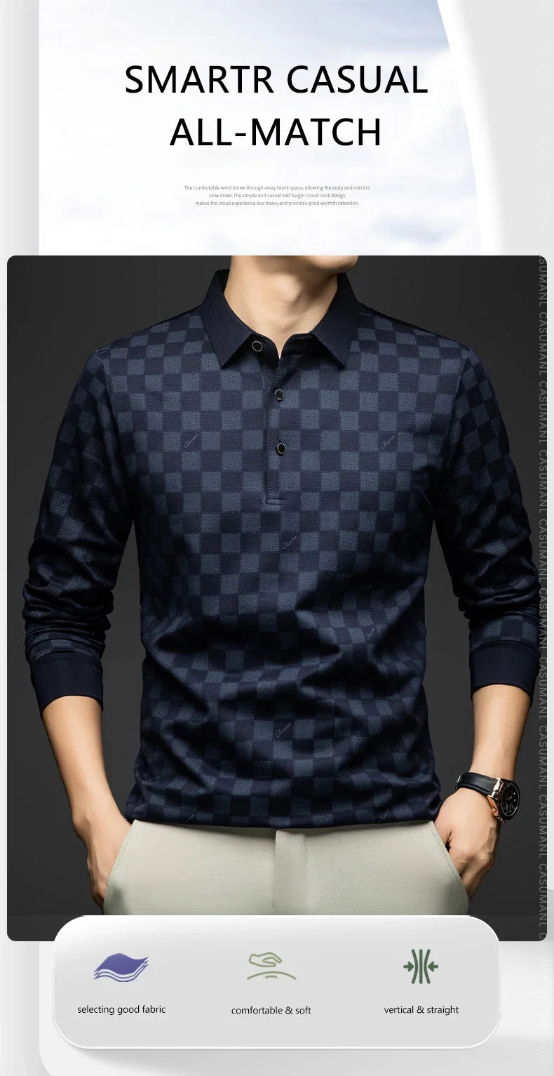 Autumn Plaid Polo Essential