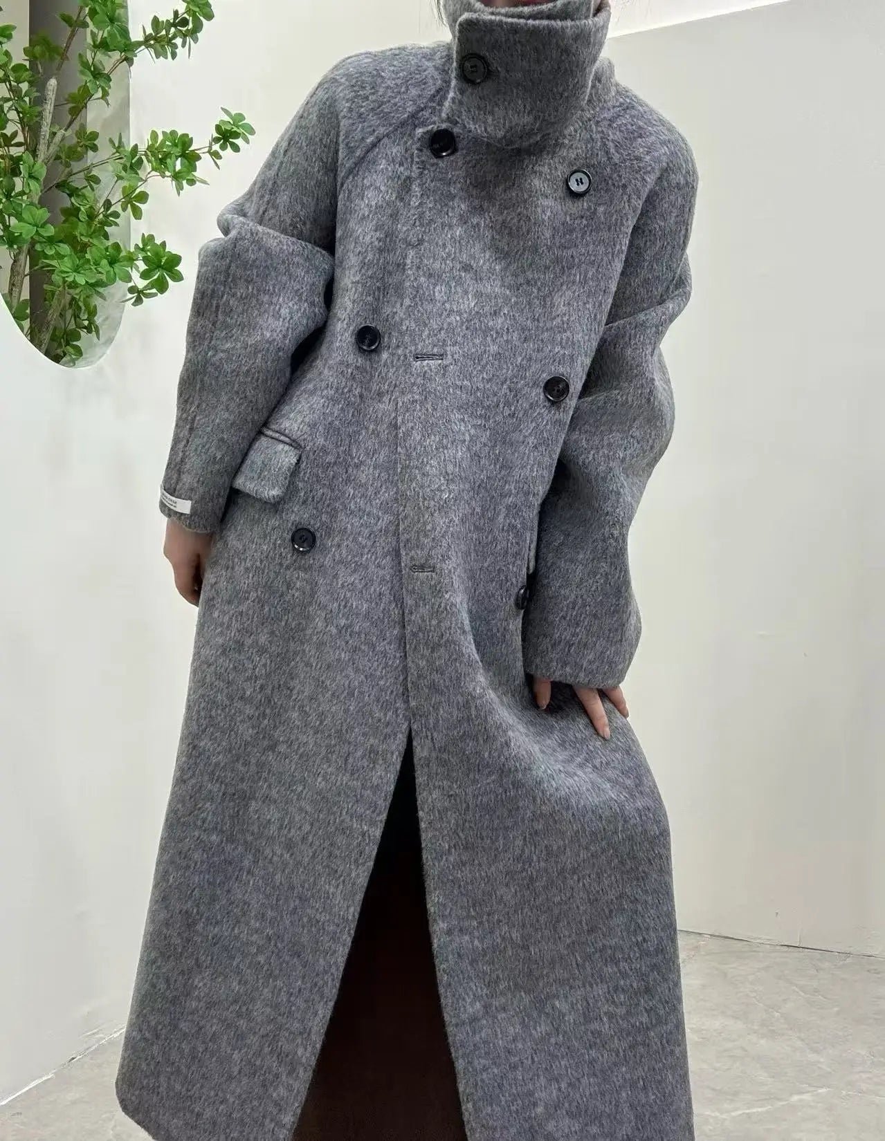 Retro Double-Sided Wool Short Coat