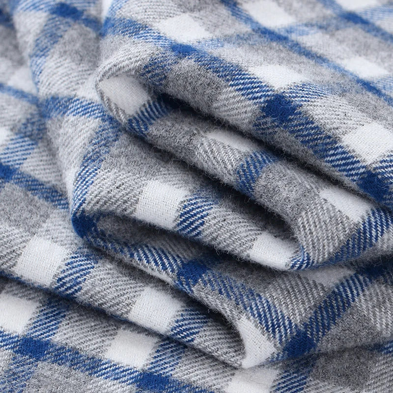 Striped Cotton Long Sleeve Shirt