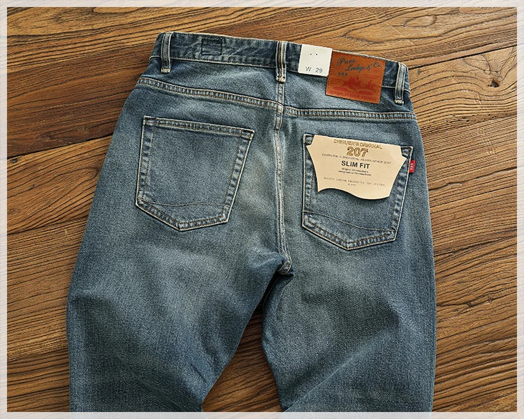 oz Red Denim Jeans for