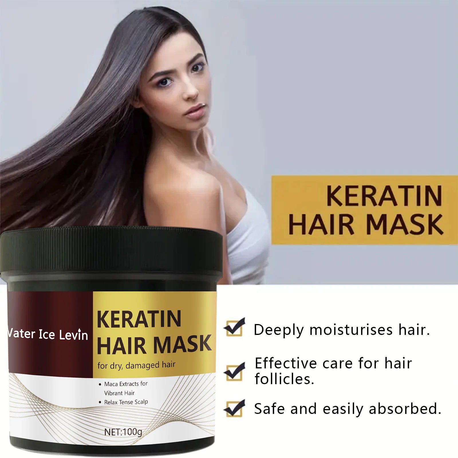 Keratin Deep Repair Hair Mask