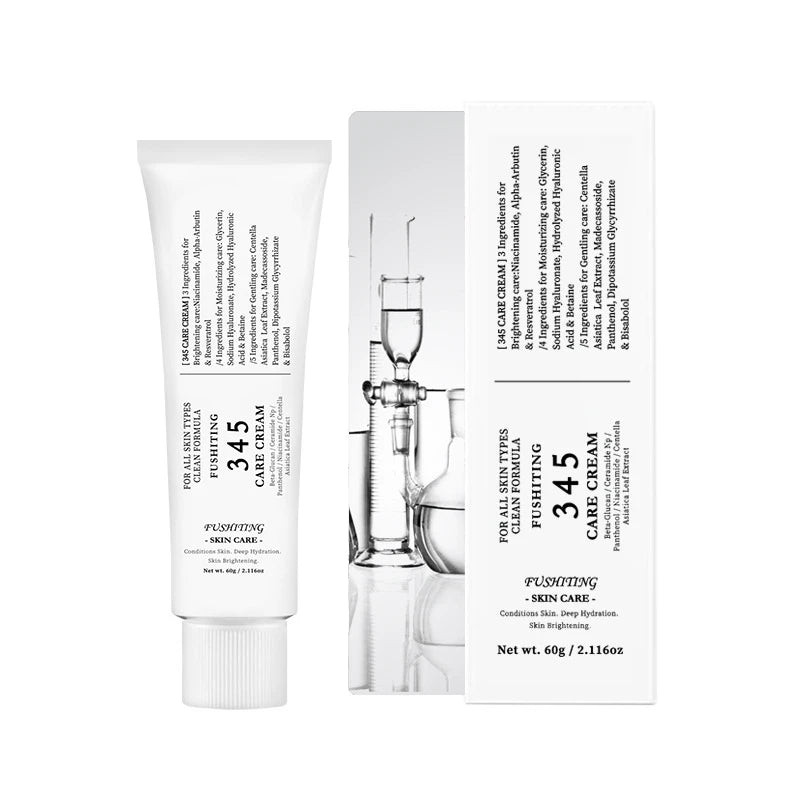 345 Skincare Set With Eye Cream Moisturizing Cream Relief Spray Hydrating Soothing Brightening For All Skin Types Sensitive Skin