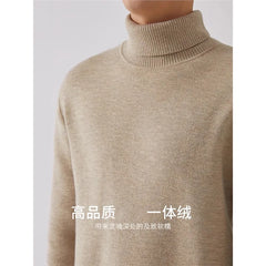 Thermal Fleece High-Neck Men’s Sweater