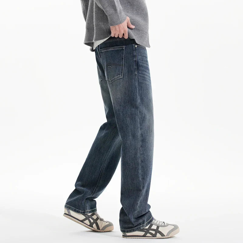 Fashion Casual Straight Jeans Autumn