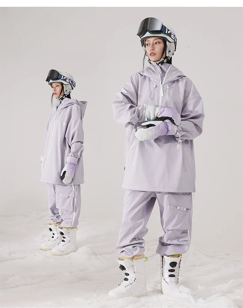 Waterproof Ski Jacket Pants Set
