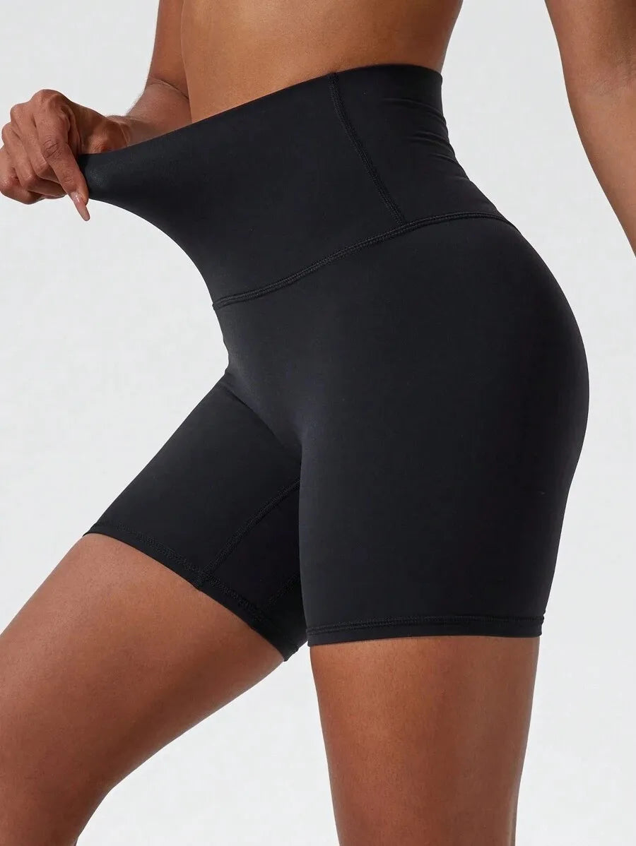 Women'S High-Waisted Stretchy Shorts - Slimming Summer Workout Shorts, Sexy Butt-Lifting Design, Casual and Versatile Styl
