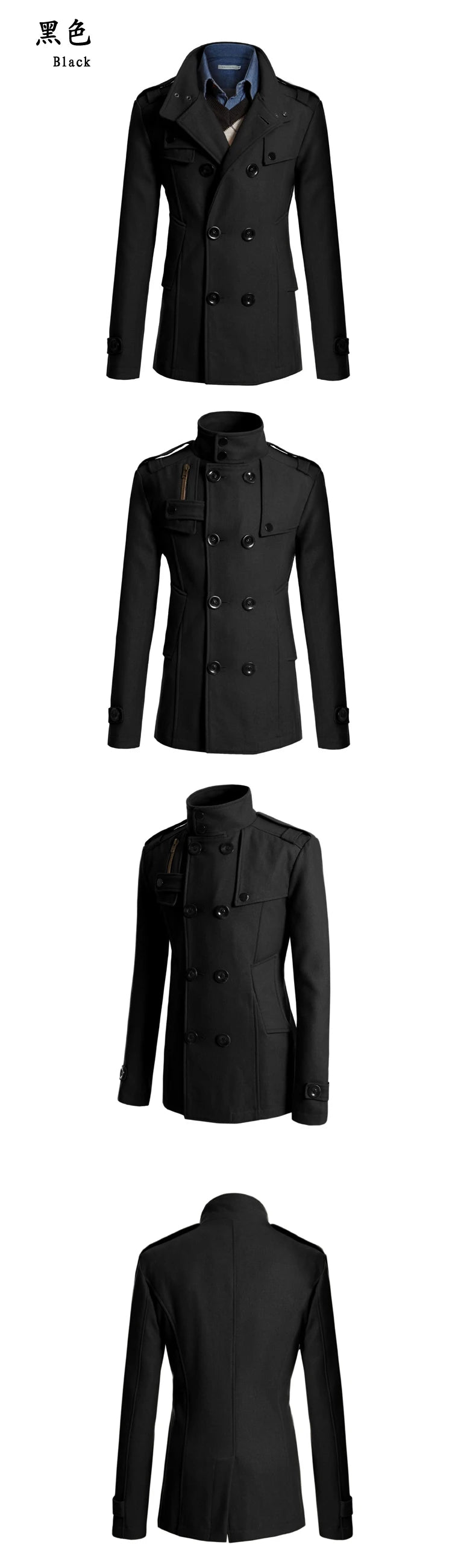 Winter Formal Men Long Coat
