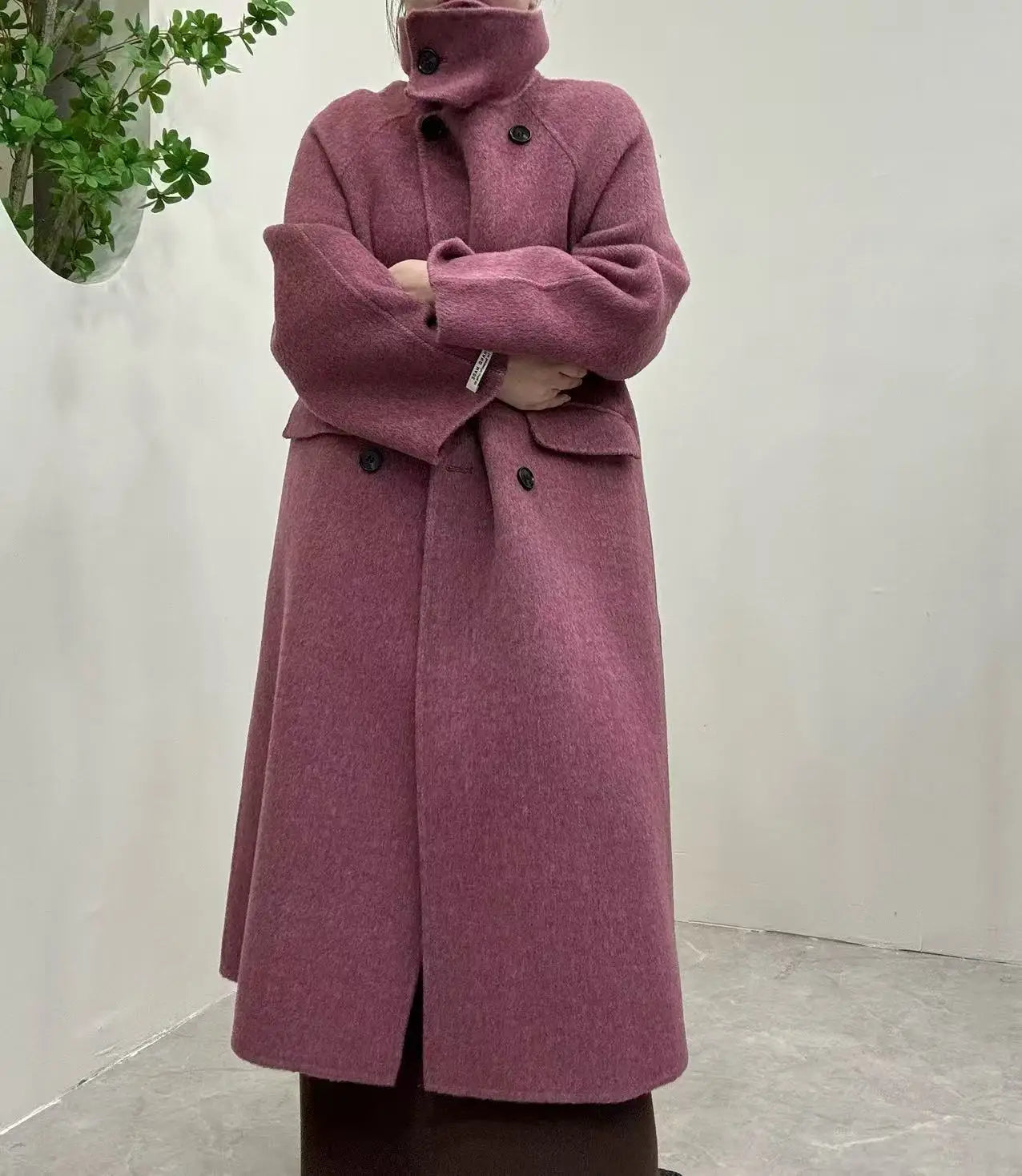 Retro Double-Sided Wool Short Coat