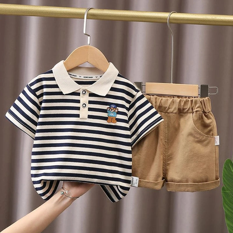 Playful Summer Baby Boy Set