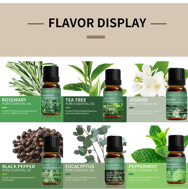 36 Natural Aromatherapy Essential Oils
