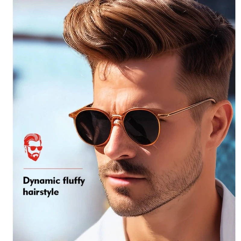 100g Men's Retro Hair Wax for Strong Styling and Natural Volume, Rich in Ginseng Root Extract, Keratin and Other Ingredients, with a Fresh Texture That Is Not Sticky, Easy to Clean, and Can Be Applied Gently to the Hair to Pr