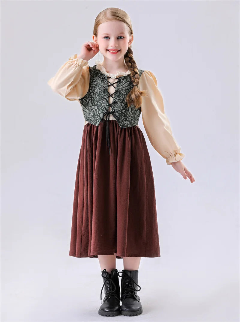 Medieval Bavarian Kids Costume Set