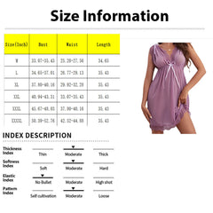 Sexy Lace Night Dress Women Deep V Neck Silky Satin Nightie Lace Sling Nightgowns Female Underwear Plus Size Sleep Dress Homewea