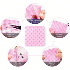 Lint Free Cotton Pads Nail Polish Remover Wipes Cleaning Tool Nail Art Cleaning Wipes Tips UV Gel Polish Removal Pad Paper Wipes