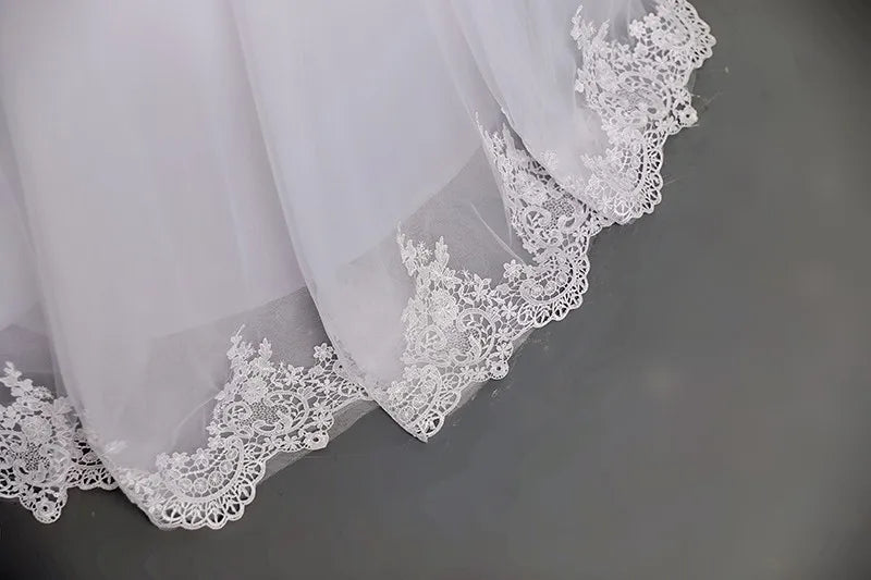 Sleeveless Wedding Dresses Classic Sweetheart Vestido De Noiva Luxury Lace Bridal Ball Gown Formal Robe De Mariee Customized