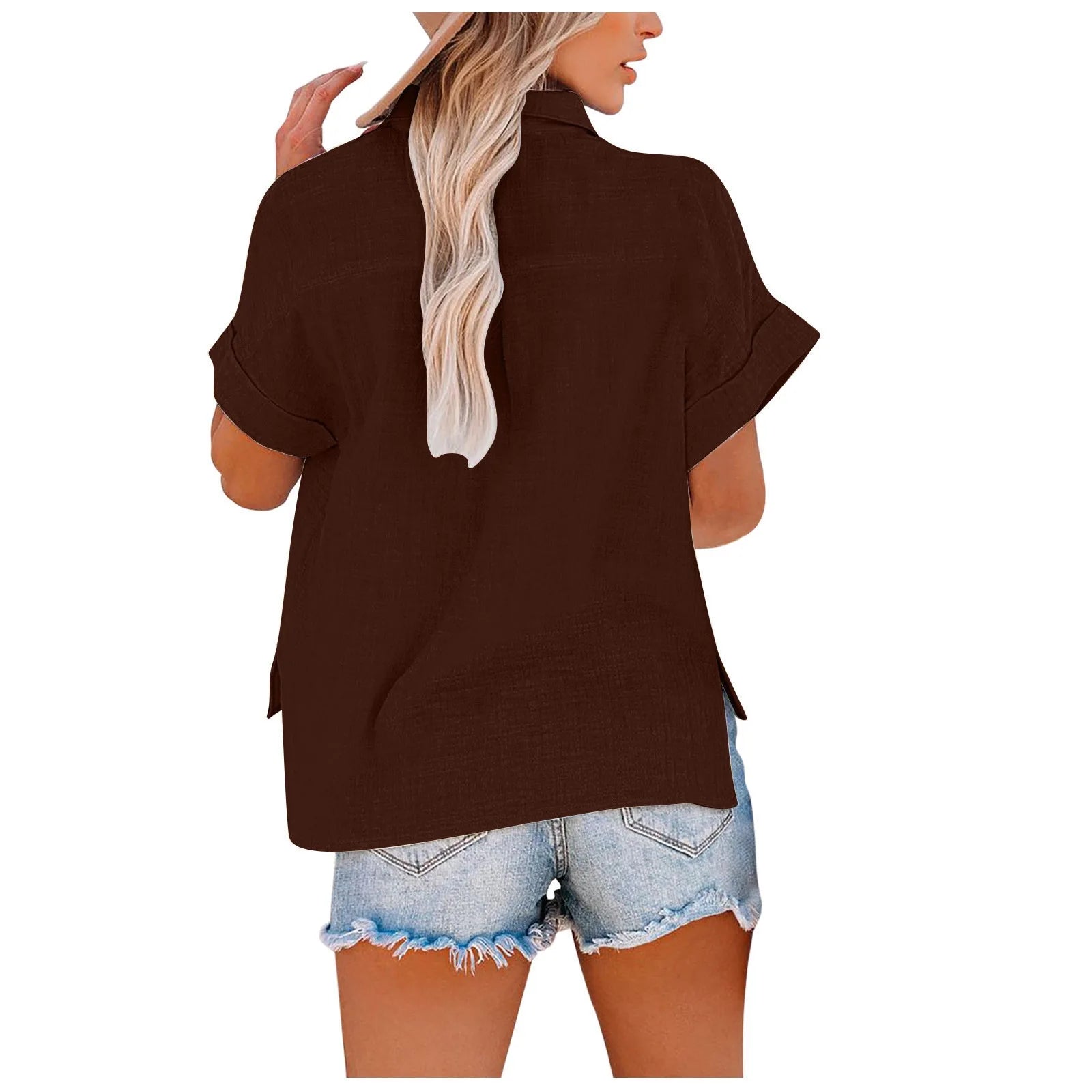 Summer Women Shirts Tops Cotton Linen T-shirt Women Top Camisas Mujer Casual T-Shirt Streetwear Loose Female T-Shirts New Shirt