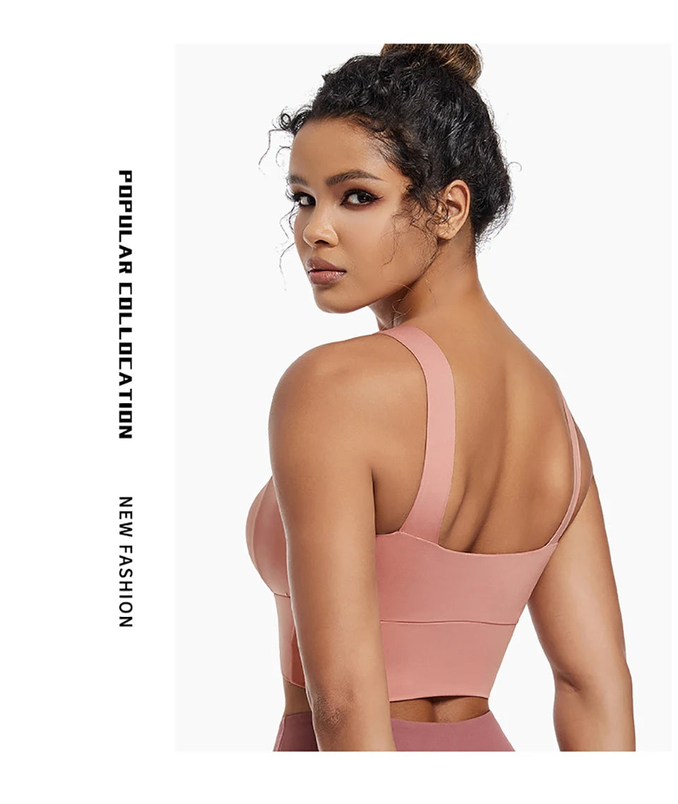 High Impact Sports Bras for Women High Support Padded Sports Bra Workout Fitness Crop Top for Women Racerback Bra for Yoga