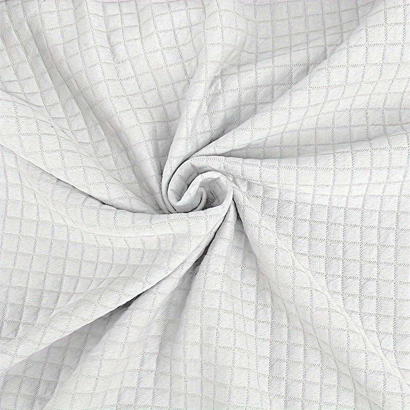 Plaid Stand Knit Top