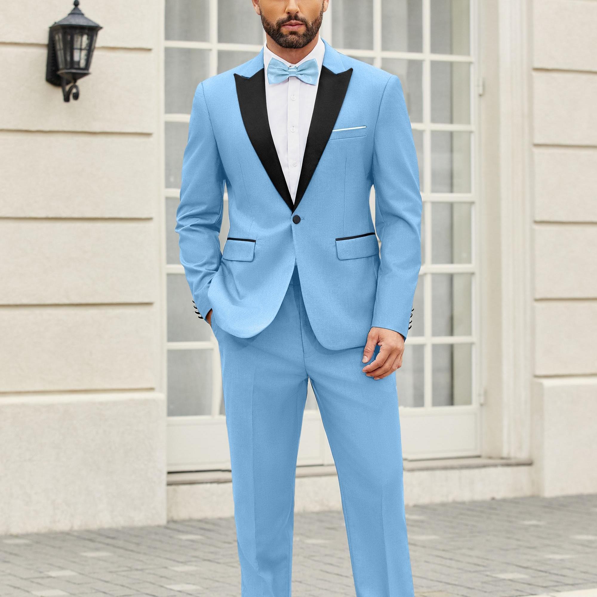 Slim One Button Suit Set