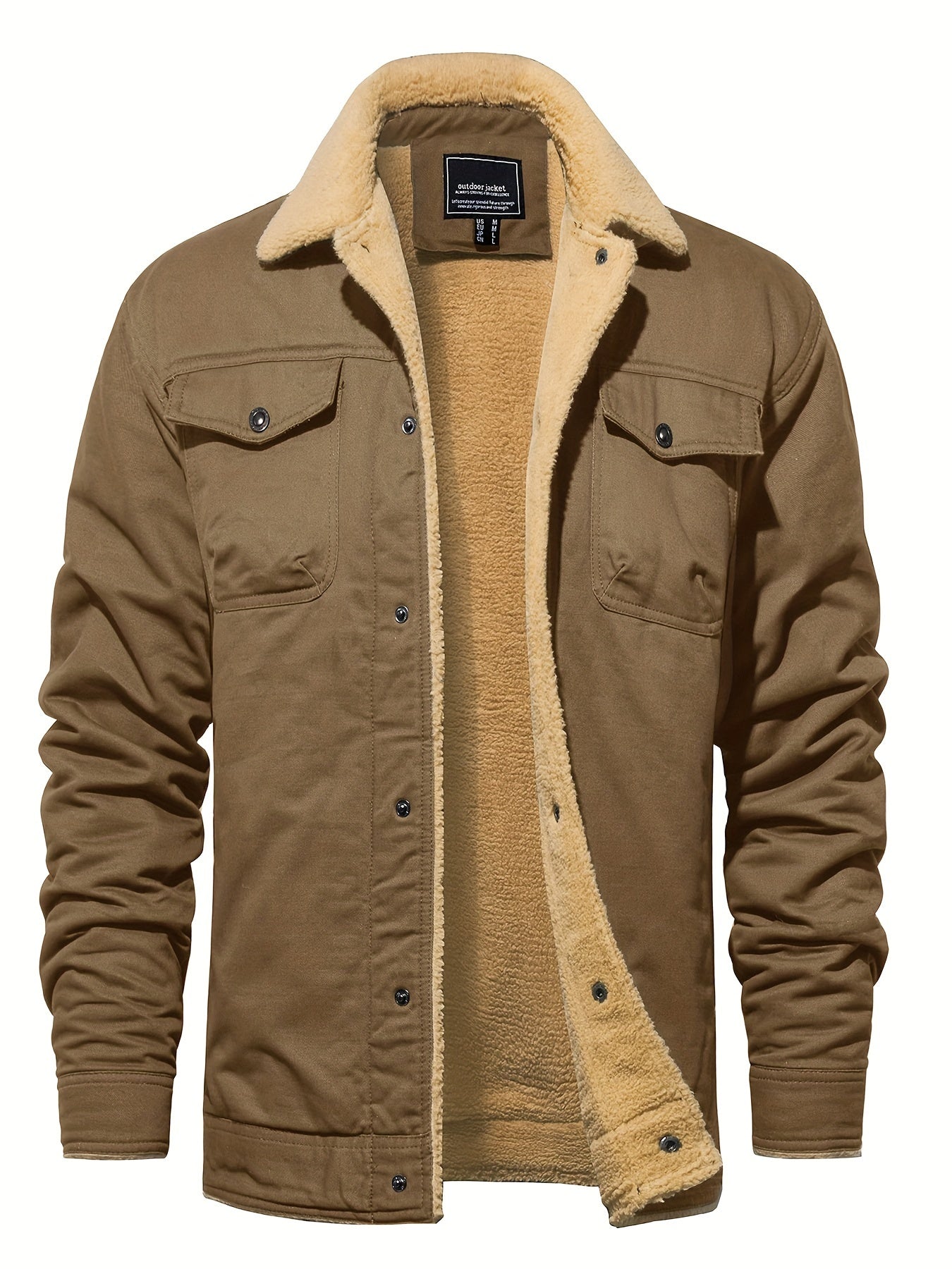 Men’s Cotton Cargo Winter Jacket