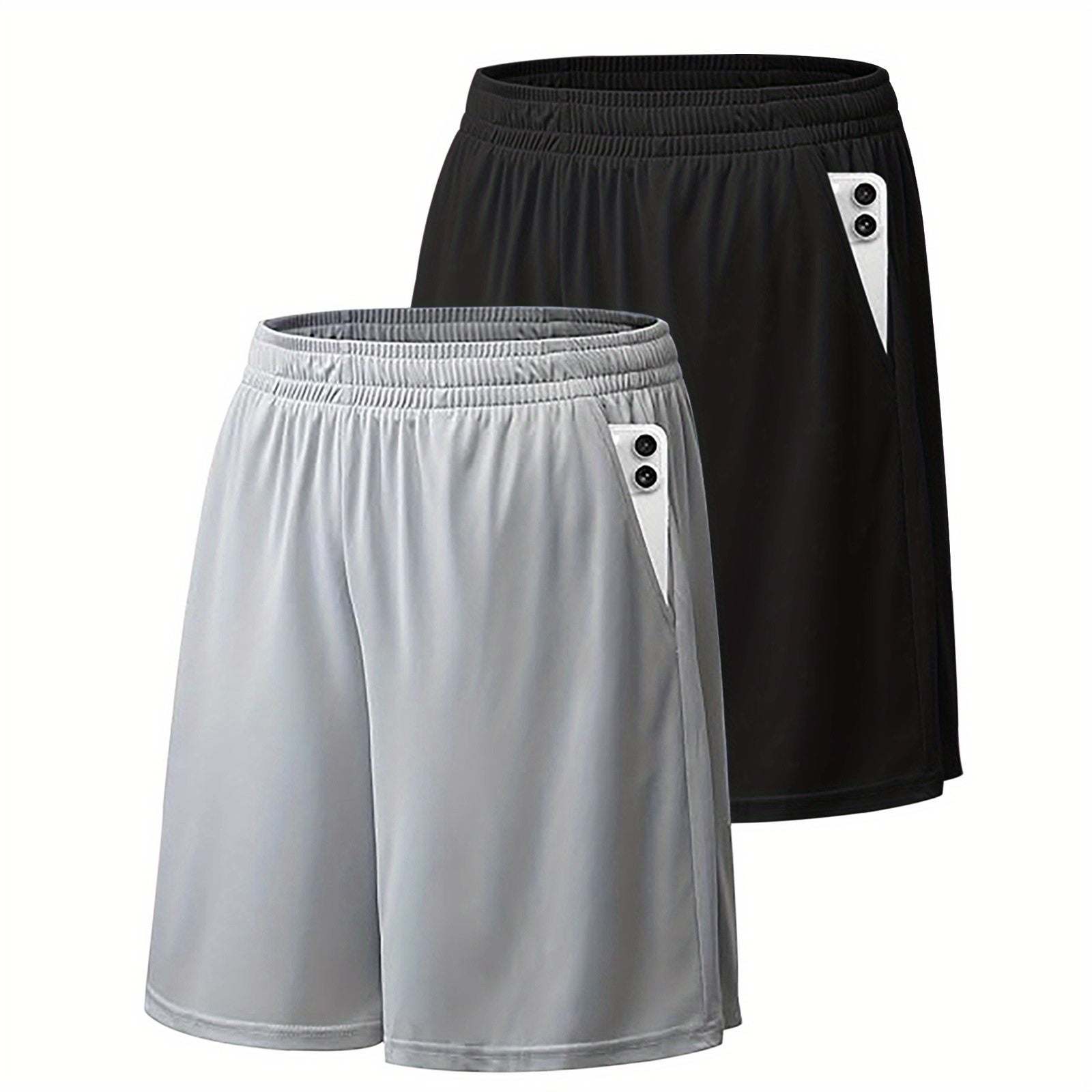 Quick Dry Athletic Pocket Shorts