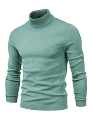 Stretch Turtleneck Knit