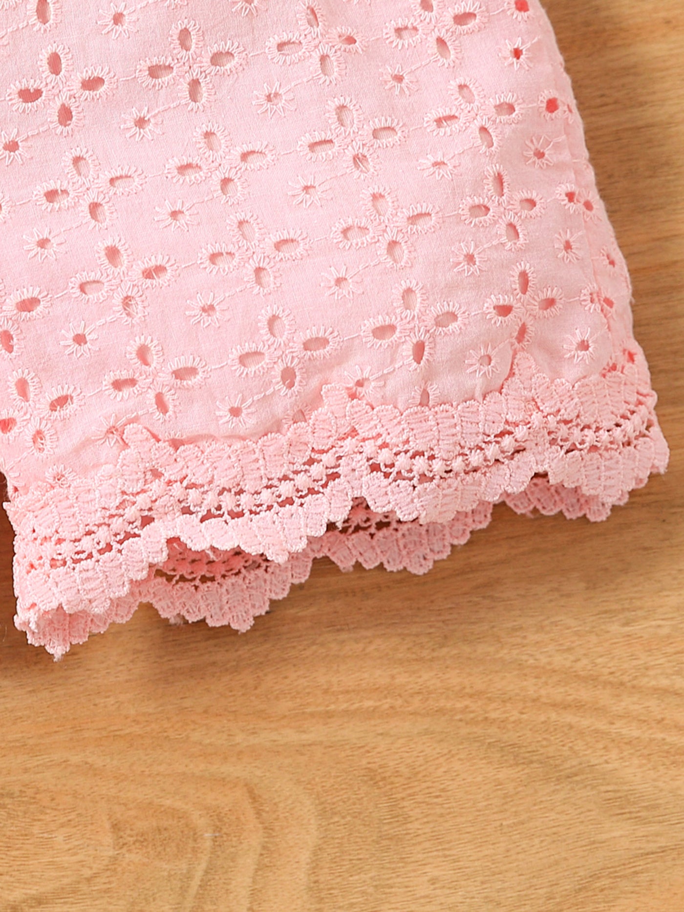 Toddler Lace Elastic Summer Shorts
