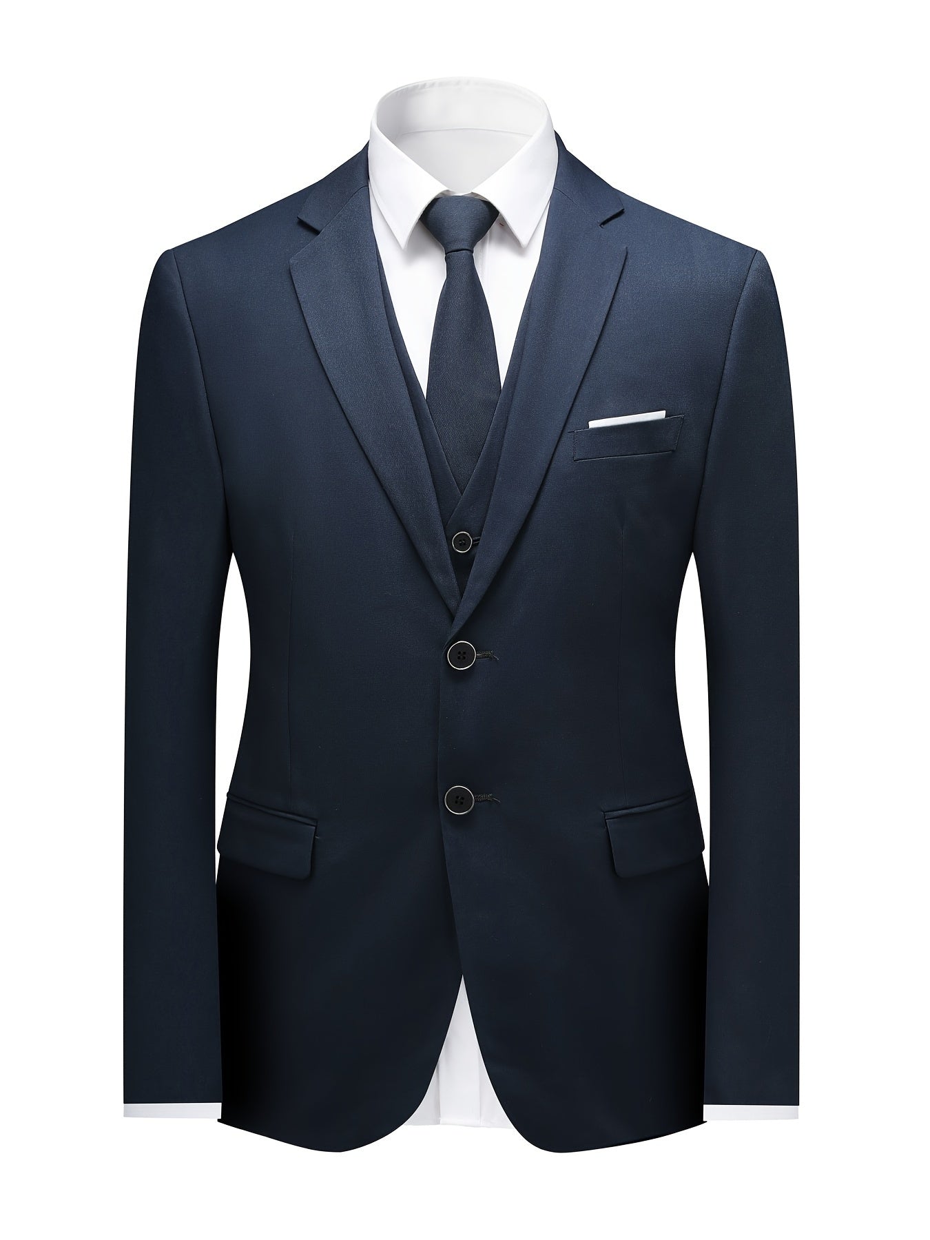 Classic Solid Trio Suit