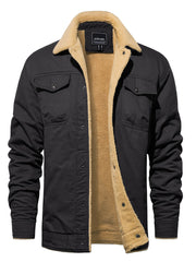 Men’s Cotton Cargo Winter Jacket