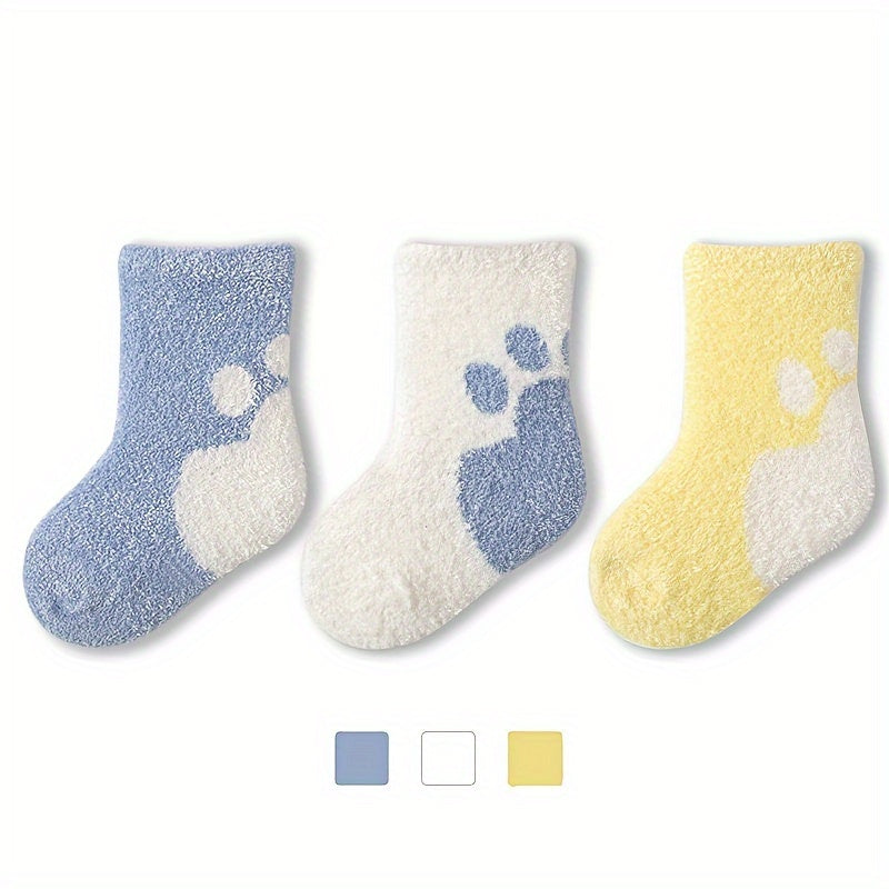 Cozy Cat Paw Baby Socks