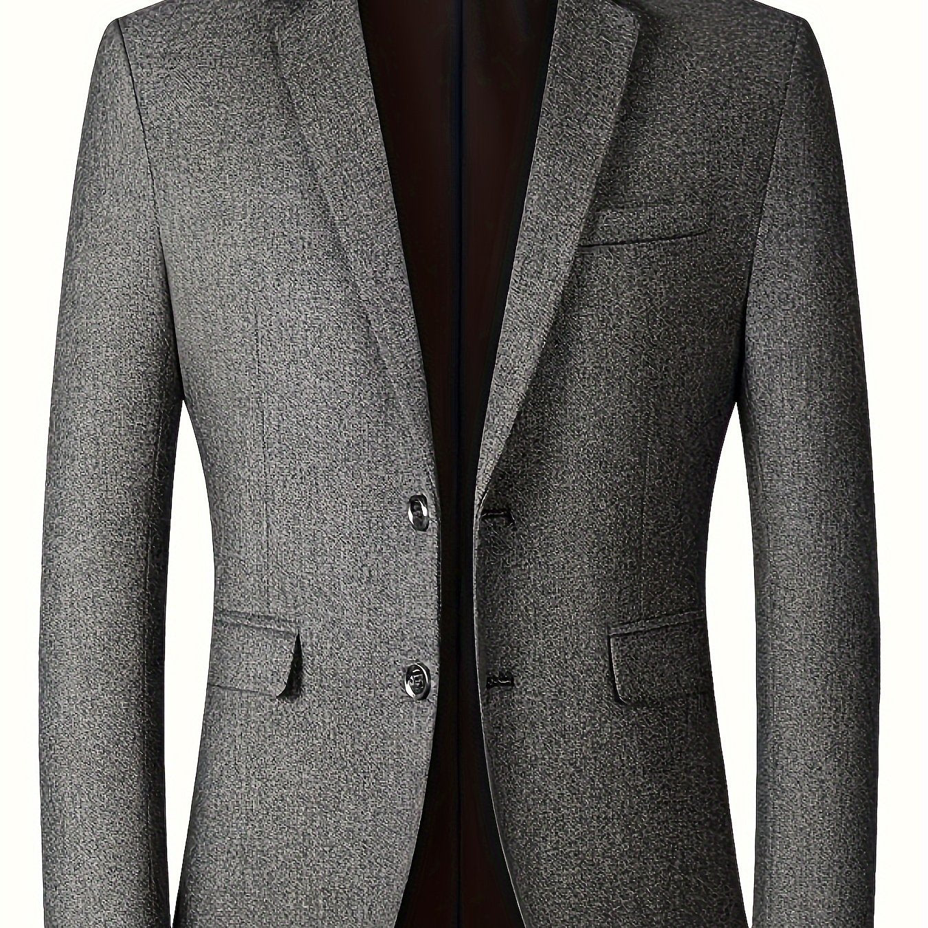 Slim Single Woven Blazer