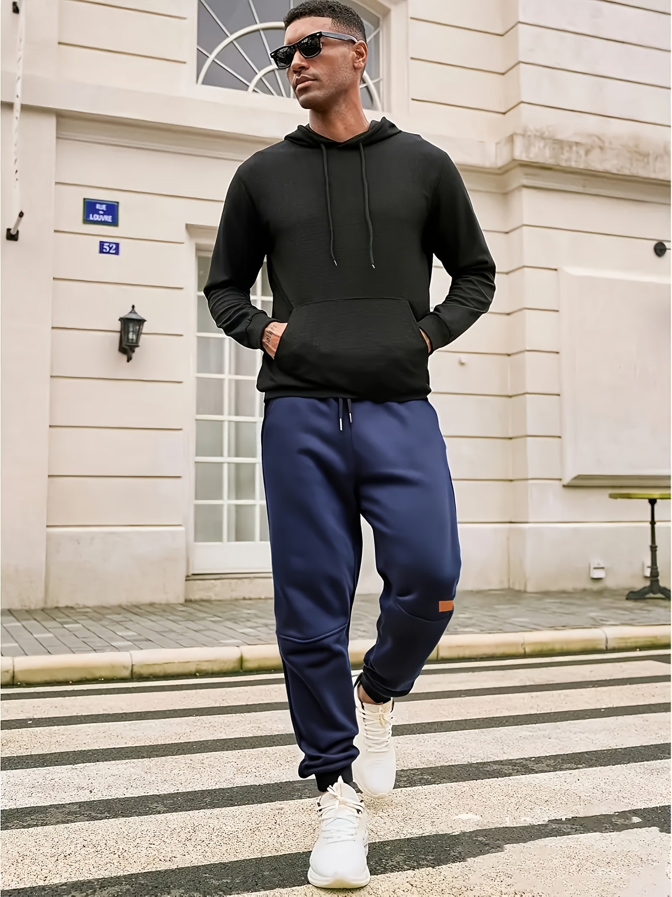 Men’s Fleece-Lined Sports Pants 2pcs