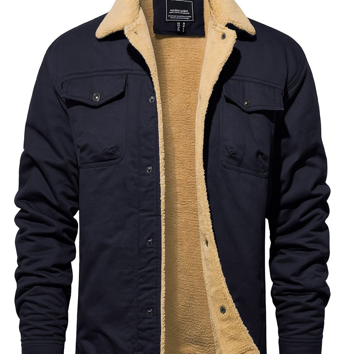 Men’s Cotton Cargo Winter Jacket