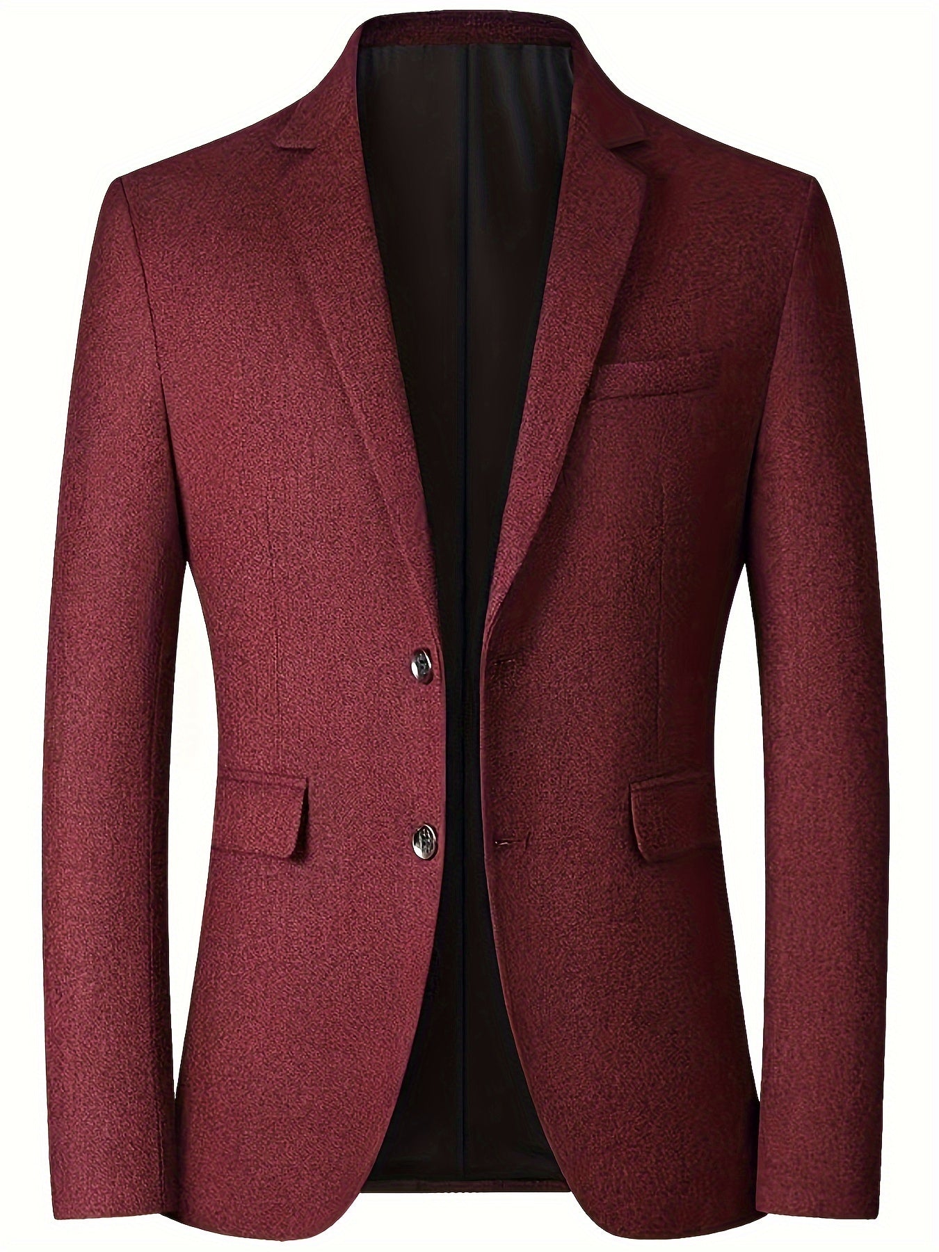 Slim Single Woven Blazer