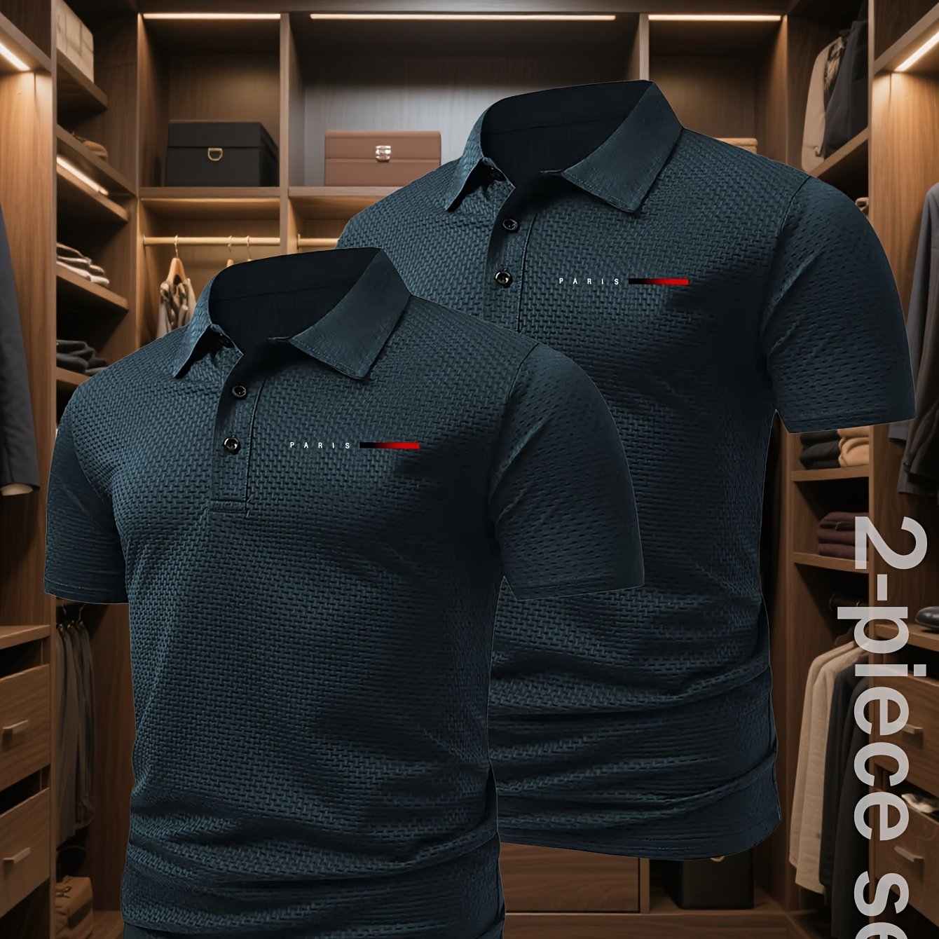 Business Casual Polo Shirt Duo