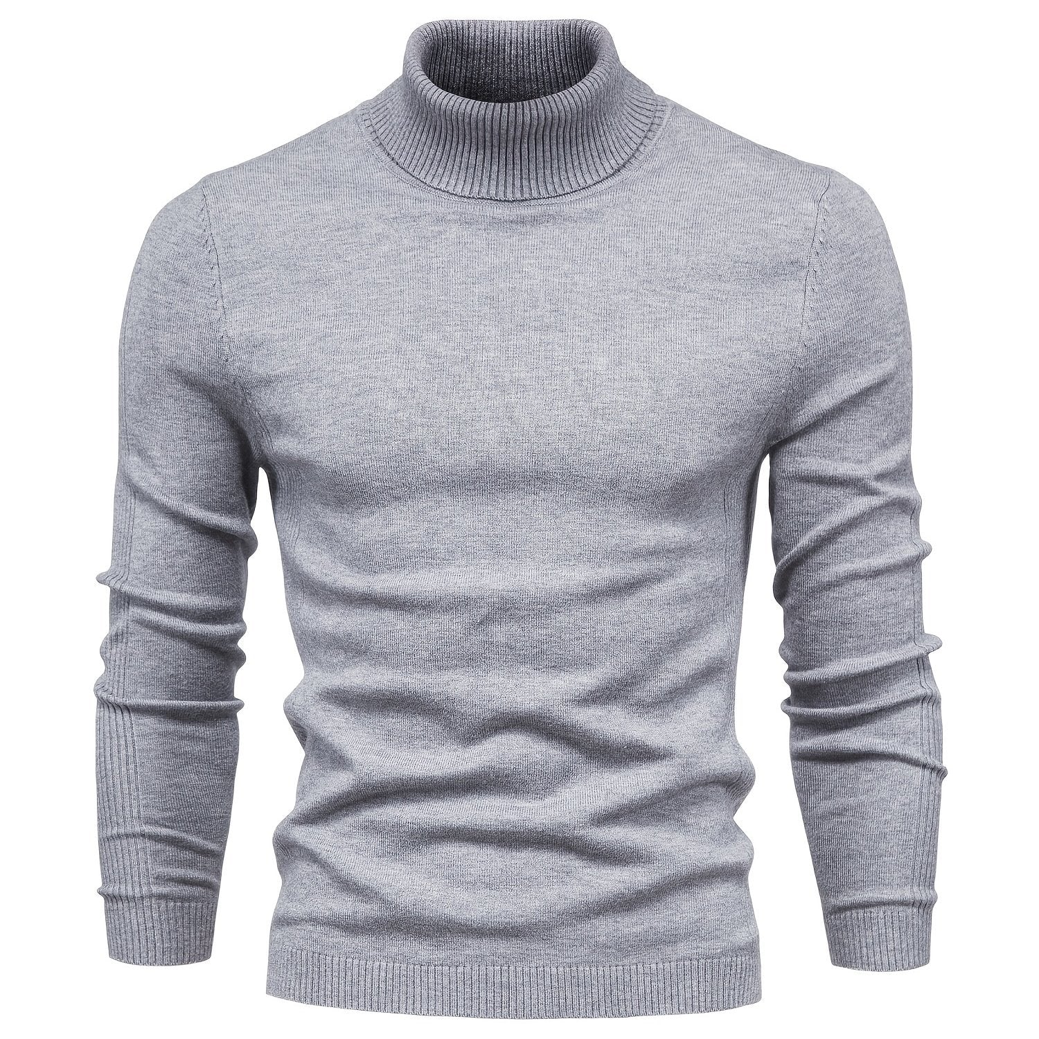 Stretch Turtleneck Knit