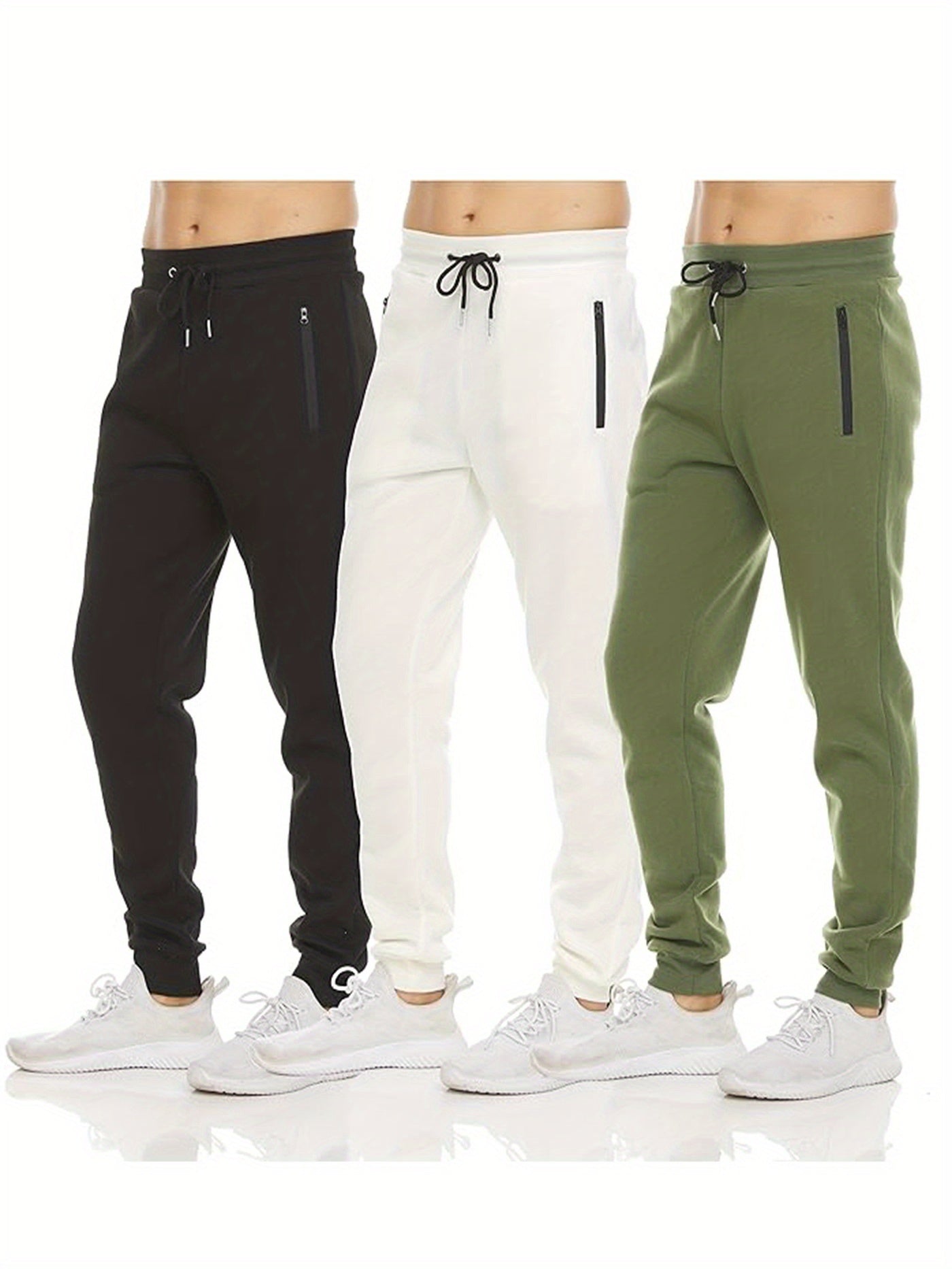 Men’s Fleece Sweatpants – 3-Piece Set