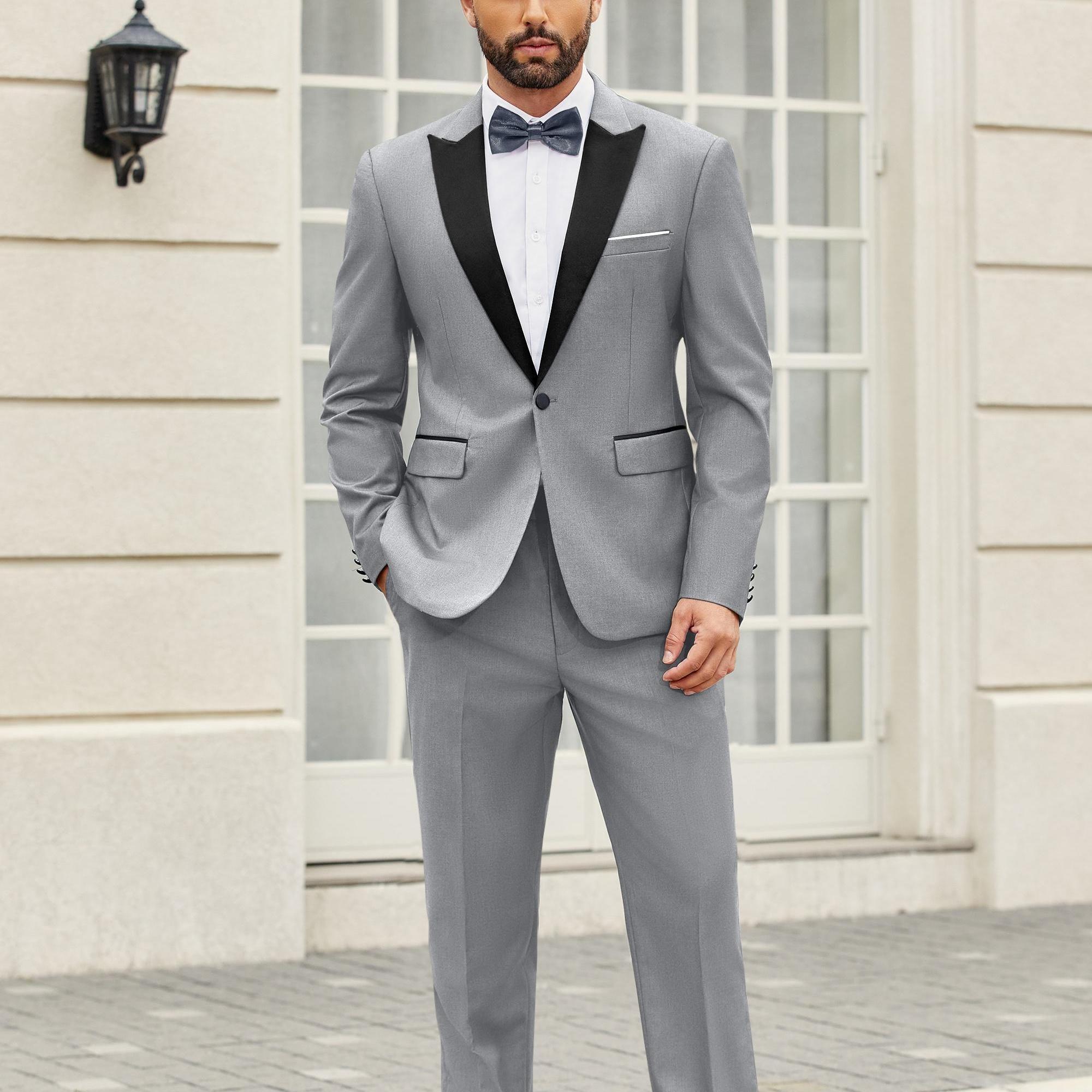 Slim One Button Suit Set