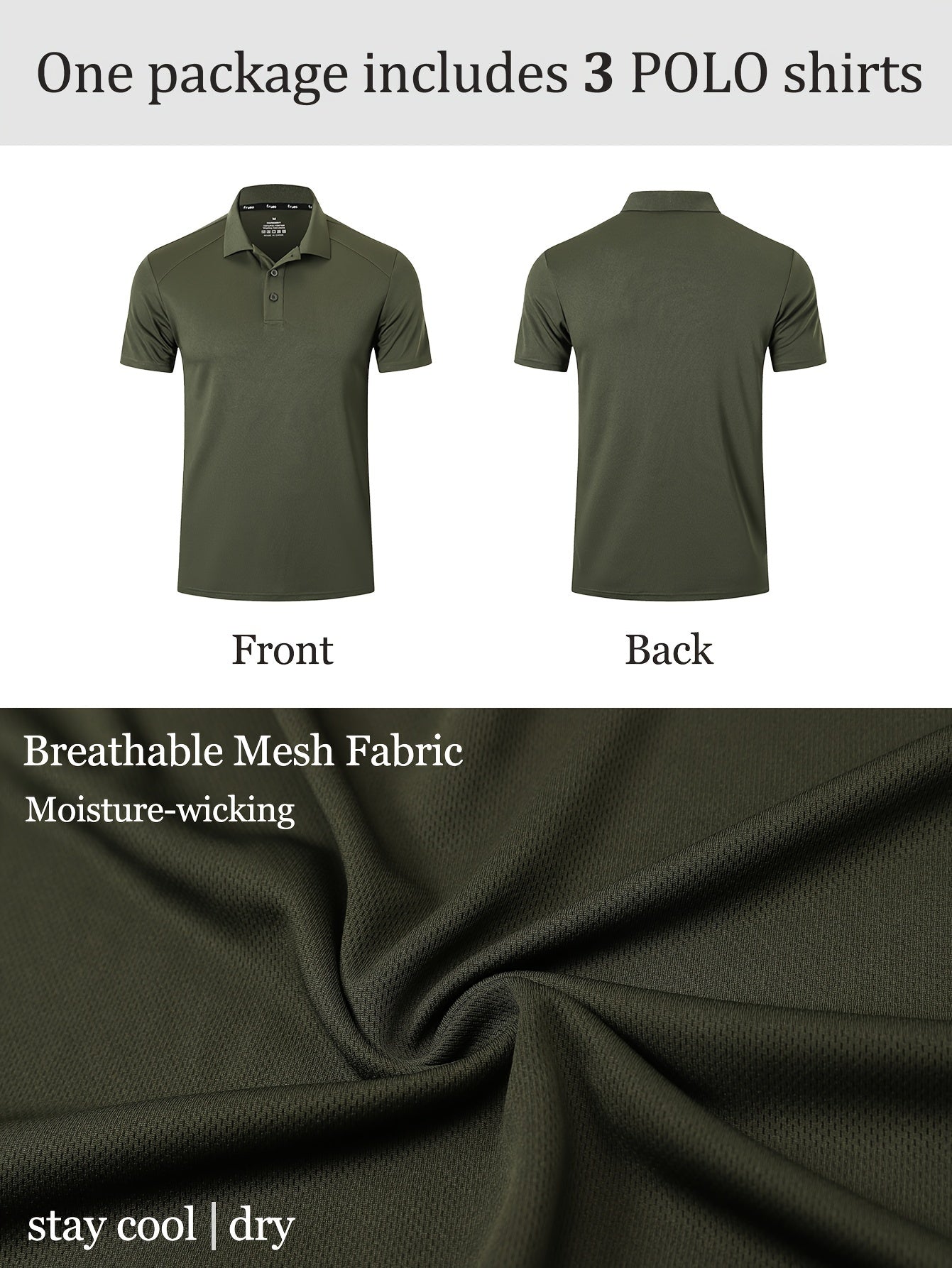 Performance Golf Polo Trio