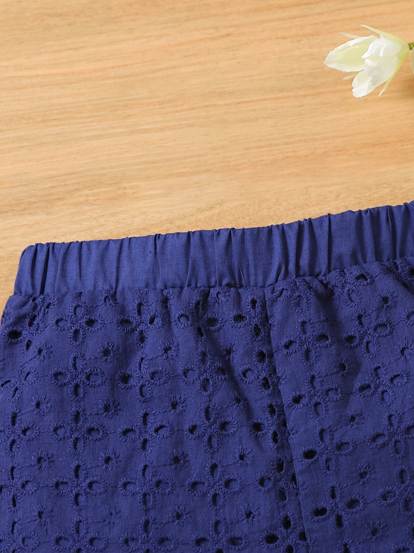 Toddler Lace Elastic Summer Shorts