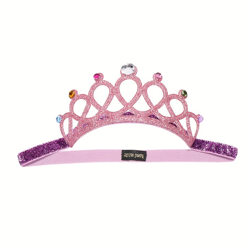 Baby Girls Crown Headband Set