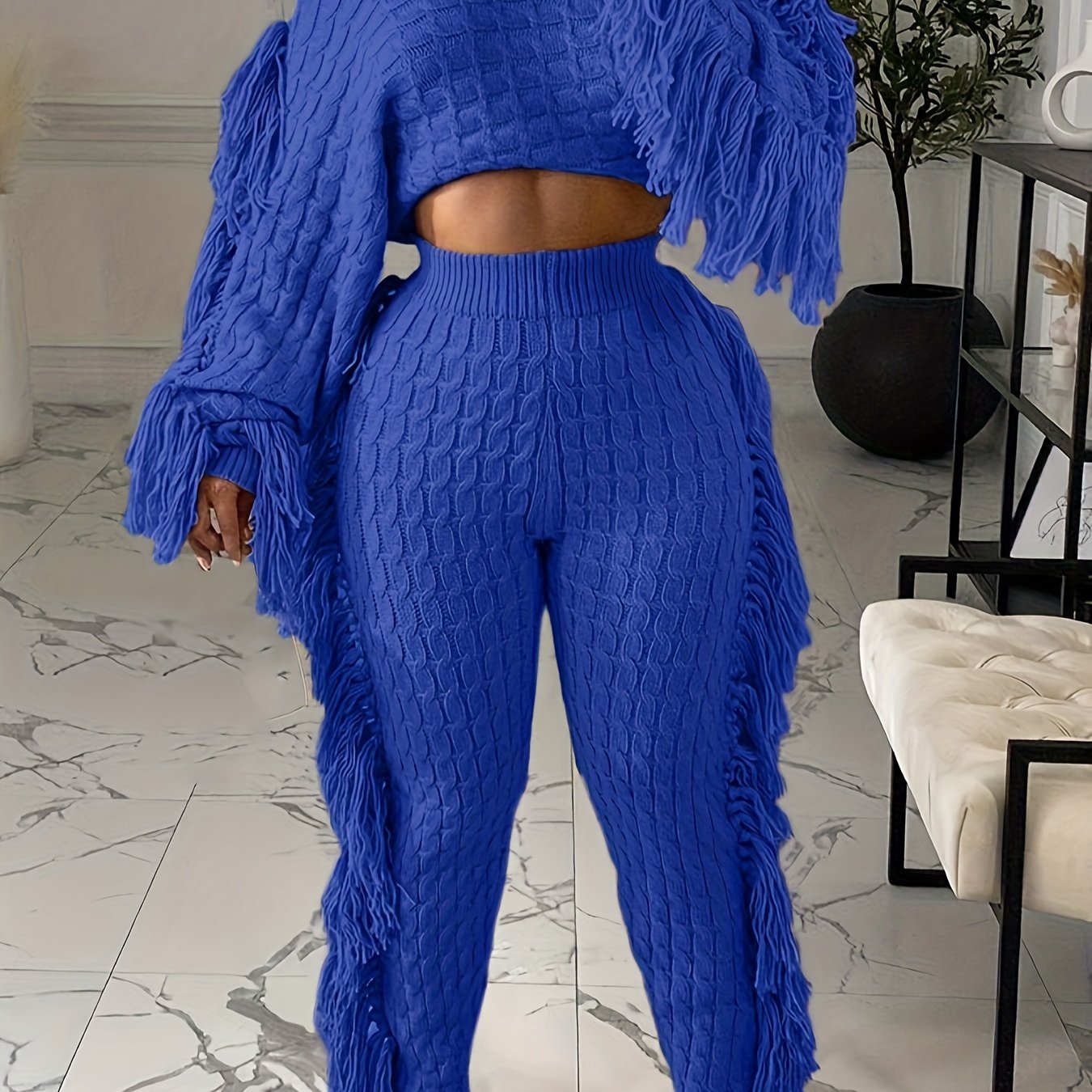 Knit Sweater Lounge Set