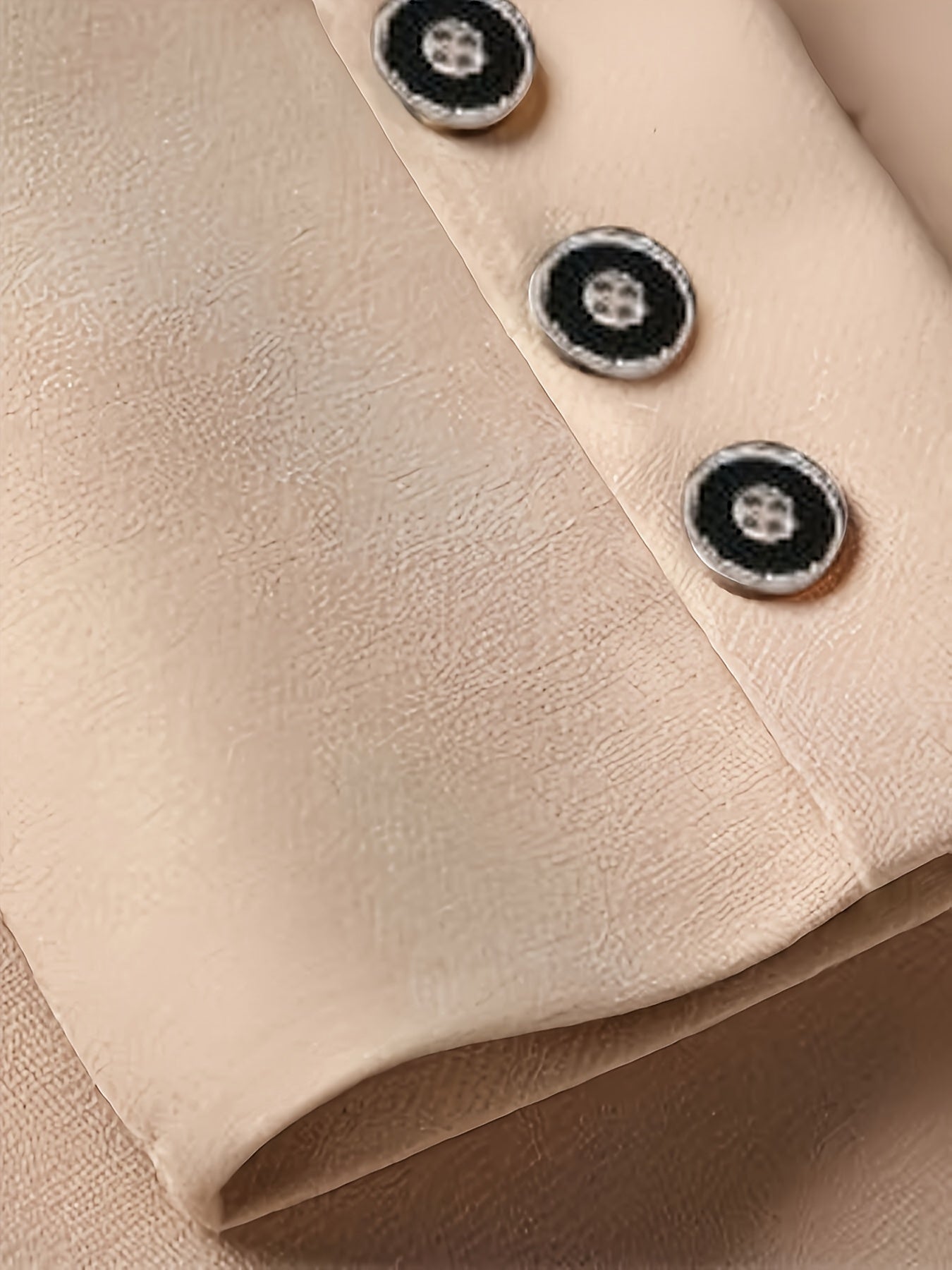 Double Lapel Woven Blazer