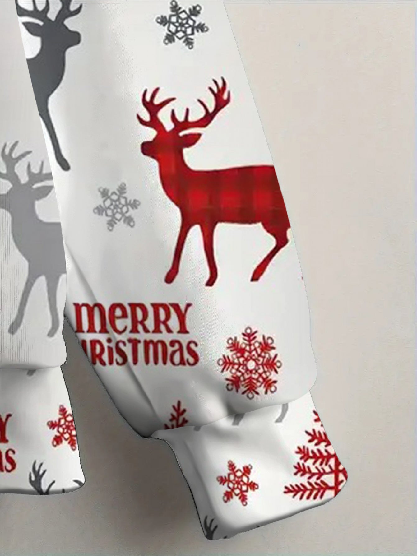 Women’s Christmas Print Hooded Winter Jacket