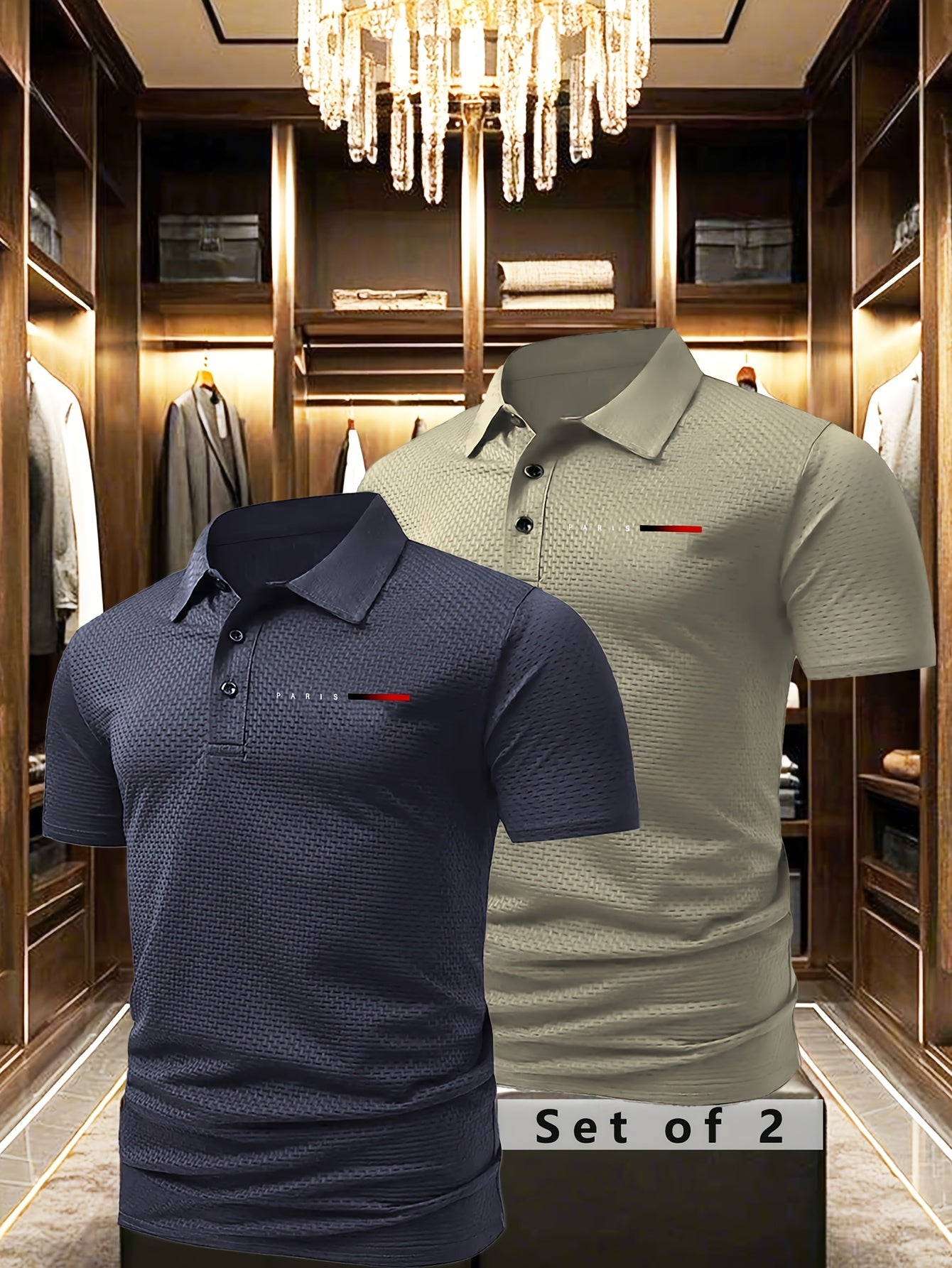 Business Casual Polo Shirt Duo