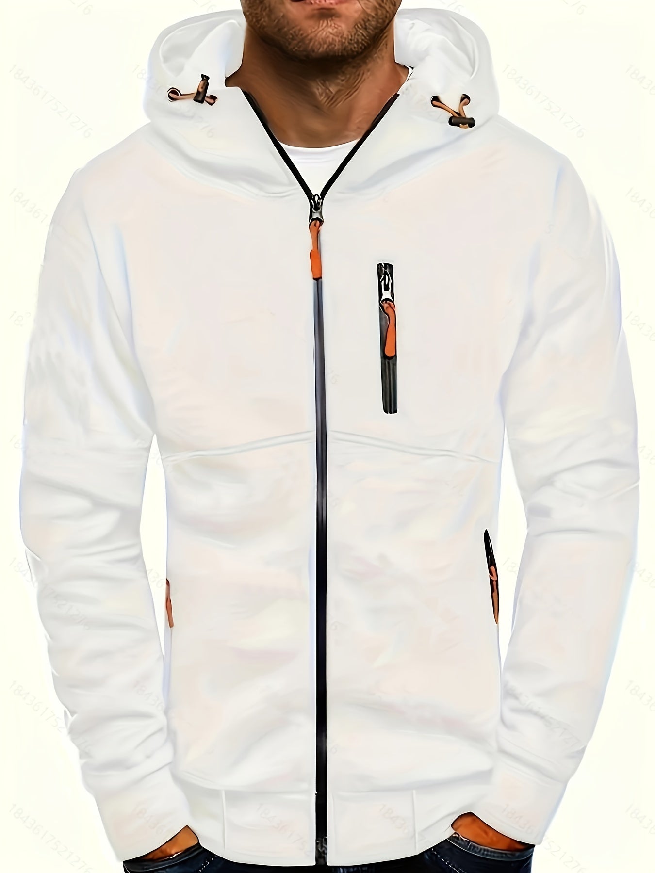 Oversized Men’s Hooded Sports Jacket