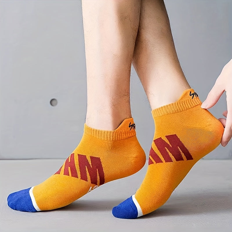 Graphic Letter Ankle Sock Set