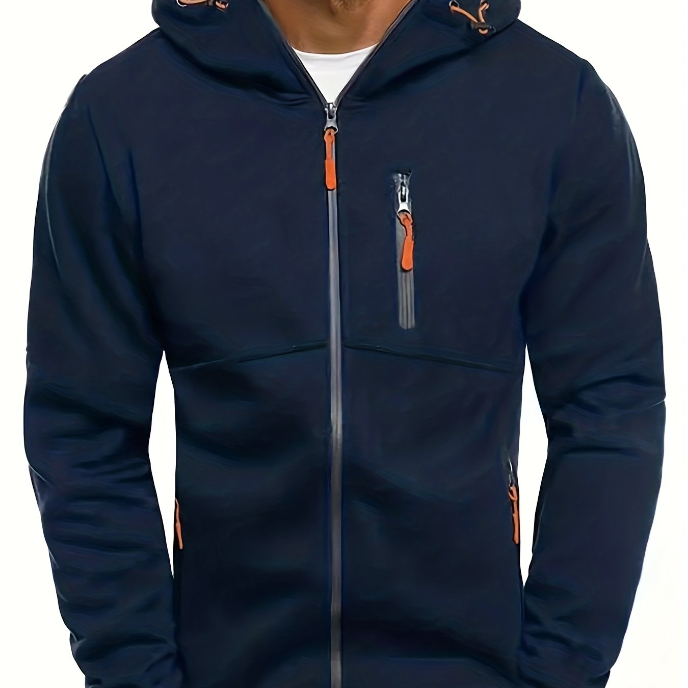 Oversized Men’s Hooded Sports Jacket